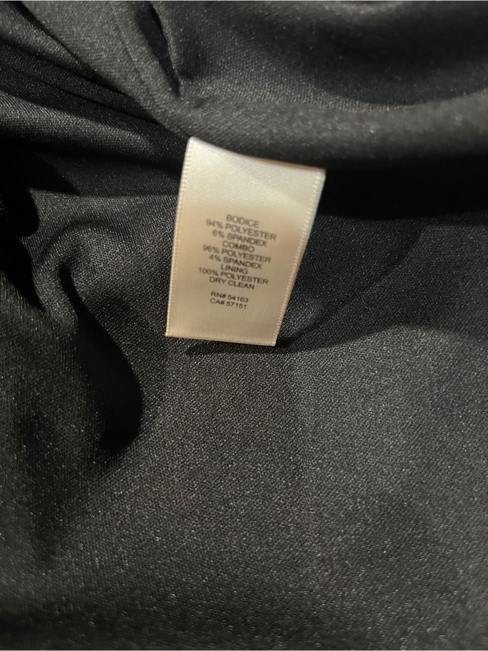 Eliza J Long Sleeve Tuxedo Gown, size 10, new with tags - Picture 11 of 15